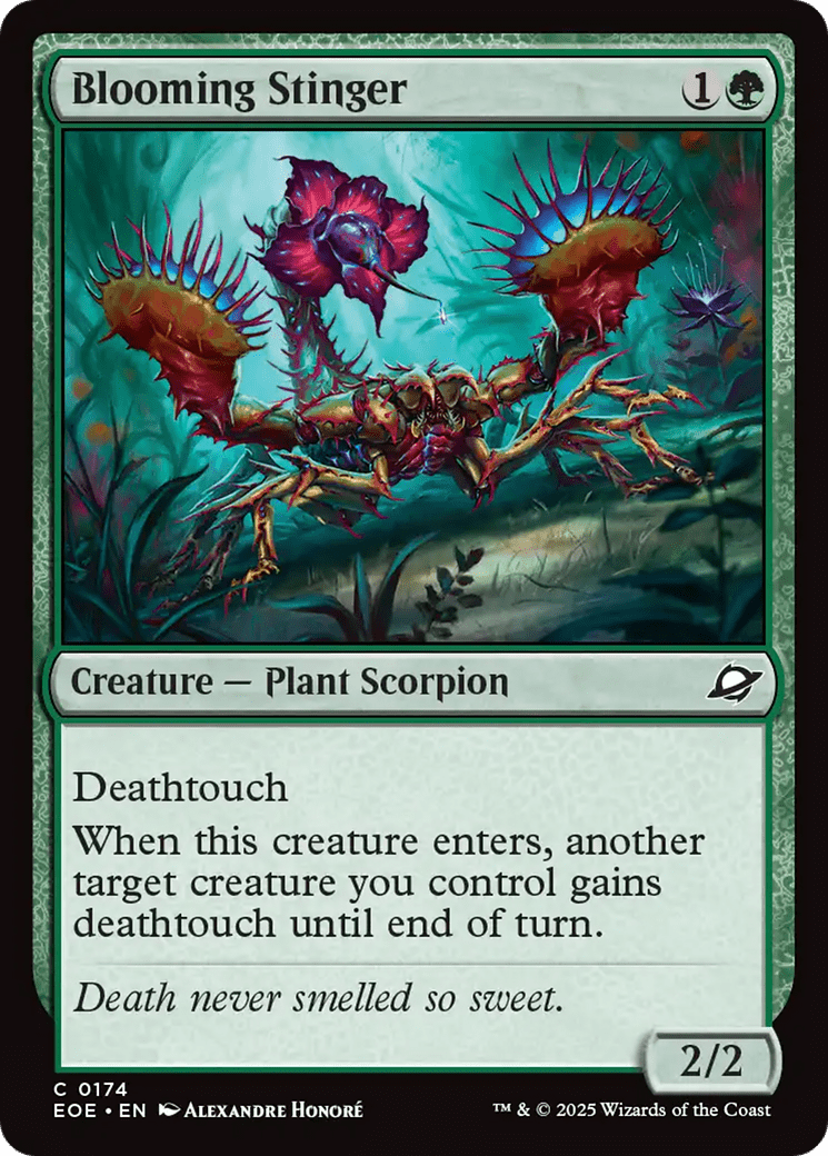 Blooming Stinger [Edge of Eternities] MTG Single Magic: The Gathering  | Multizone: Comics And Games