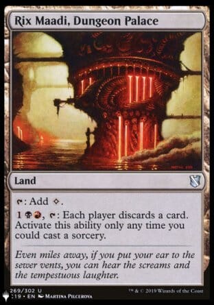 Rix Maadi, Dungeon Palace [The List] MTG Single Magic: The Gathering  | Multizone: Comics And Games