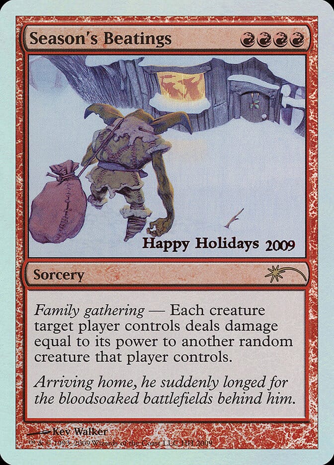 Season's Beatings [Happy Holidays] MTG Single Magic: The Gathering  | Multizone: Comics And Games