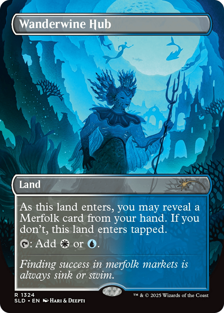 Wanderwine Hub [Secret Lair Drop Series] MTG Single Magic: The Gathering  | Multizone: Comics And Games