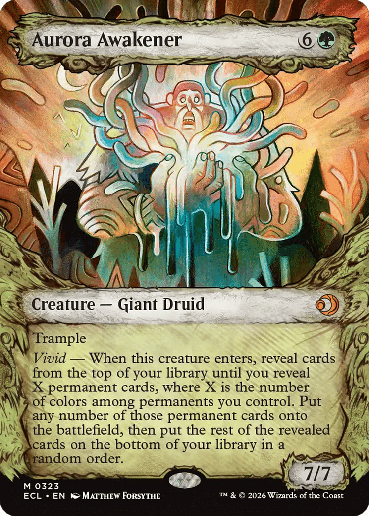 Aurora Awakener (Showcase) [Lorwyn Eclipsed] MTG Single Magic: The Gathering  | Multizone: Comics And Games
