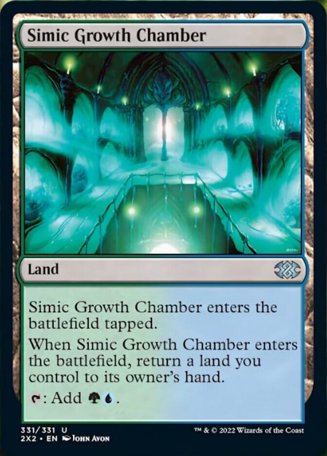 Simic Growth Chamber [Double Masters 2022] MTG Single Magic: The Gathering  | Multizone: Comics And Games