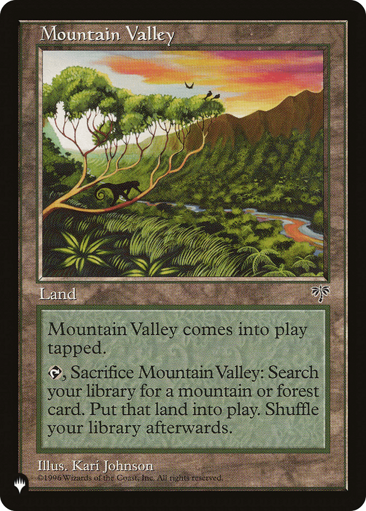 Mountain Valley [The List] MTG Single Magic: The Gathering  | Multizone: Comics And Games