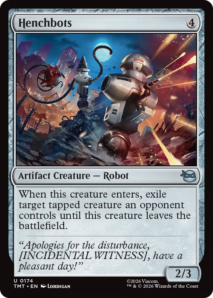 Henchbots [Teenage Mutant Ninja Turtles] MTG Single Magic: The Gathering  | Multizone: Comics And Games