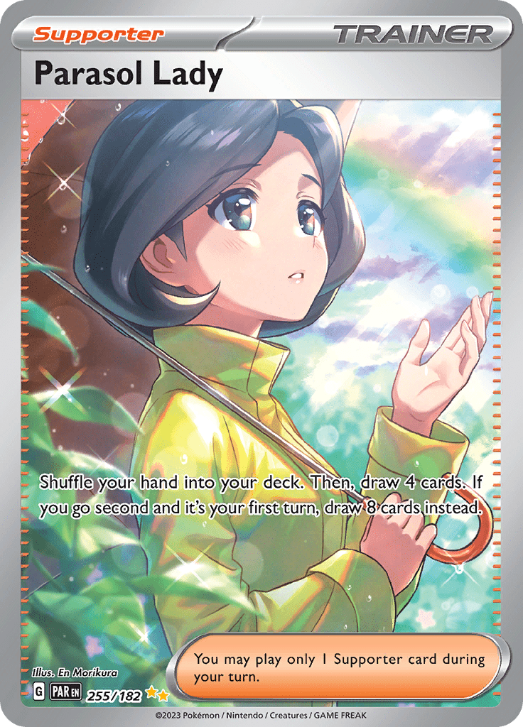 Parasol Lady (255/182) [Scarlet & Violet: Paradox Rift] Pokemon Single Pokémon  | Multizone: Comics And Games