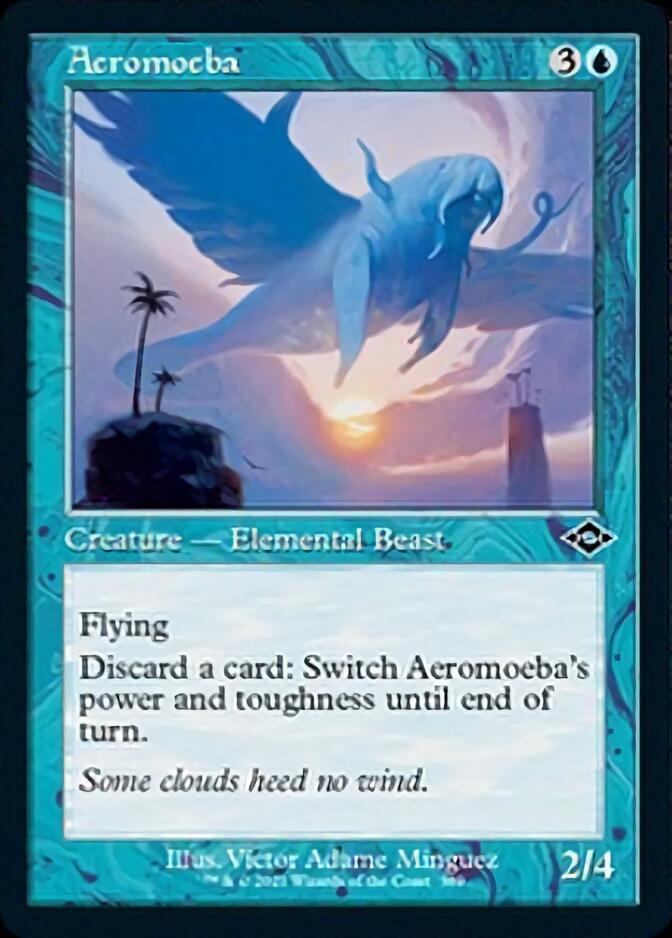 Aeromoeba (Retro Foil Etched) [Modern Horizons 2] MTG Single Magic: The Gathering  | Multizone: Comics And Games