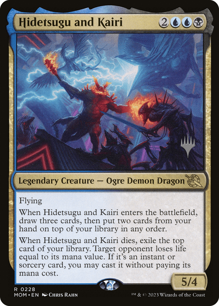 Hidetsugu and Kairi (Promo Pack) [March of the Machine Promos] MTG Single Magic: The Gathering  | Multizone: Comics And Games