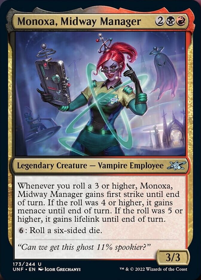 Monoxa, Midway Manager [Unfinity] MTG Single Magic: The Gathering  | Multizone: Comics And Games