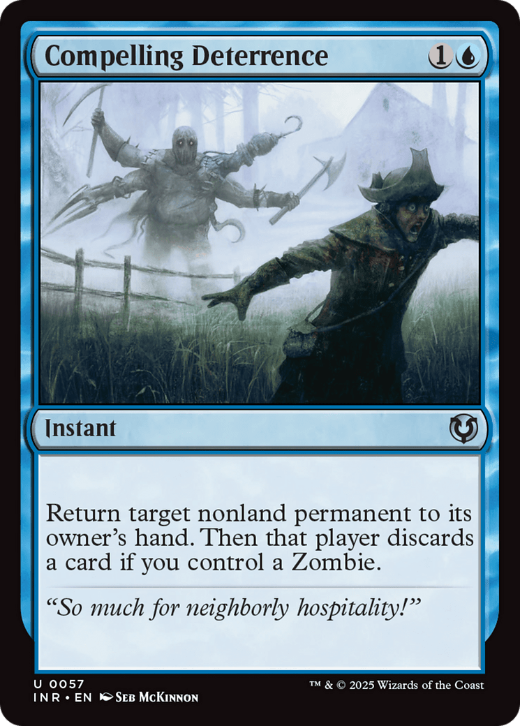 Compelling Deterrence [Innistrad Remastered] MTG Single Magic: The Gathering  | Multizone: Comics And Games