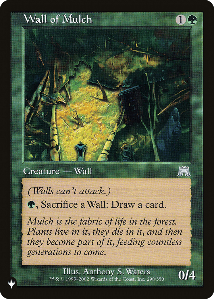 Wall of Mulch [The List] MTG Single Magic: The Gathering  | Multizone: Comics And Games