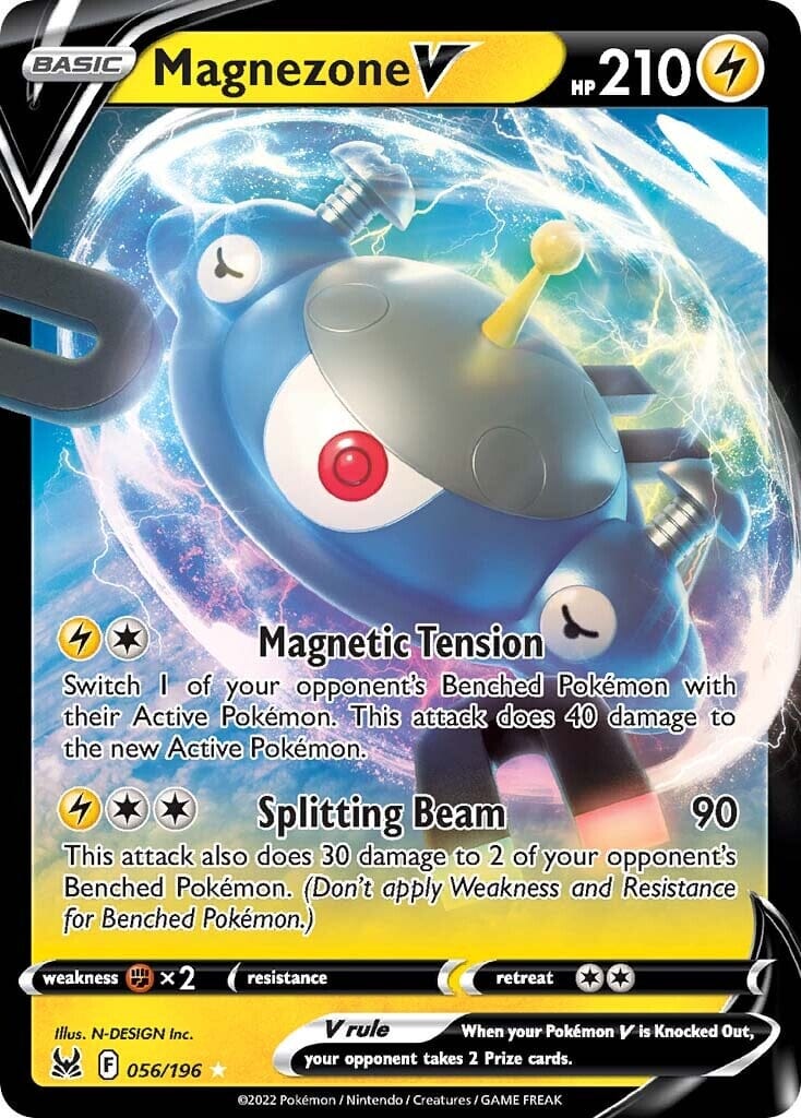 Magnezone V (056/196) [Sword & Shield: Lost Origin] Pokemon Single Pokémon  | Multizone: Comics And Games