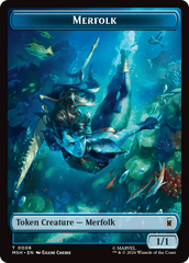 Council of Reeds (008) // Merfolk (006) Double-Sided Token [Marvel Super Heroes Commander Tokens] MTG Single Magic: The Gathering  | Multizone: Comics And Games