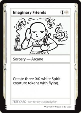 Imaginary Friends (2021 Edition) [Mystery Booster Playtest Cards] MTG Single Magic: The Gathering  | Multizone: Comics And Games