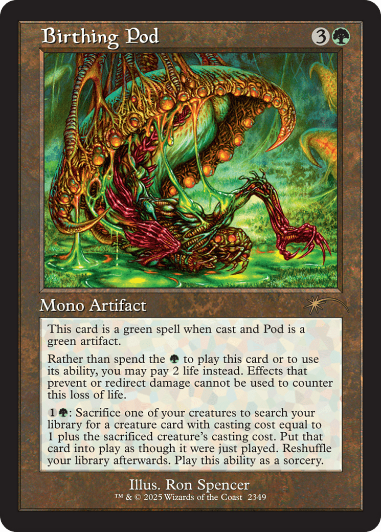Birthing Pod [Secret Lair Drop Series] MTG Single Magic: The Gathering  | Multizone: Comics And Games