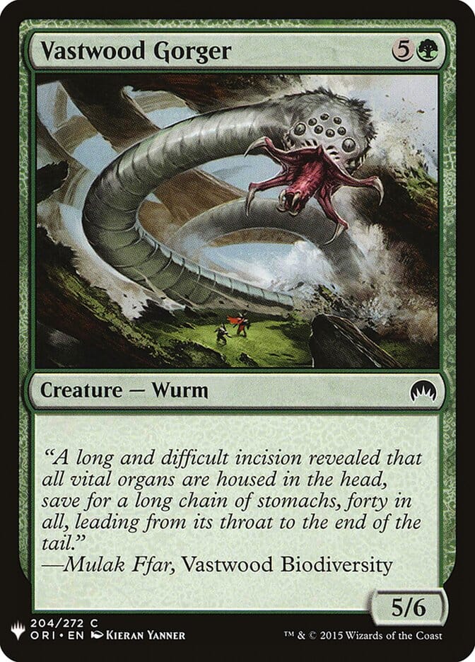 Vastwood Gorger [Mystery Booster] MTG Single Magic: The Gathering  | Multizone: Comics And Games