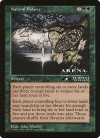 Natural Balance (4th Place) (Oversized) [Oversize Cards] MTG Single Magic: The Gathering  | Multizone: Comics And Games