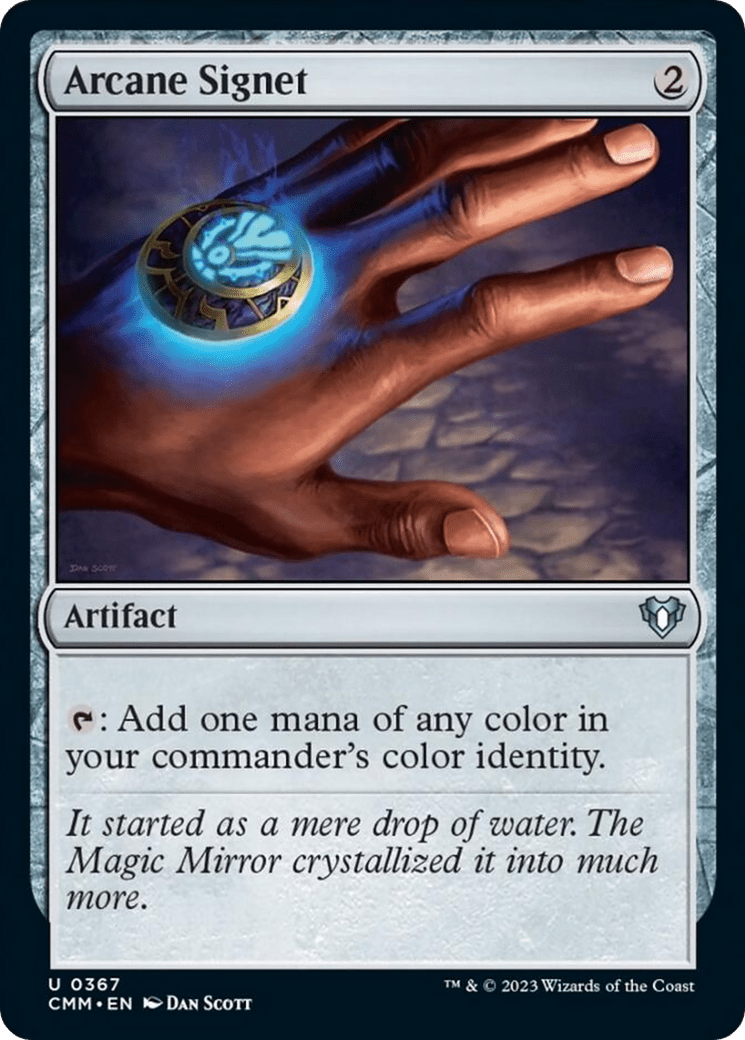 Arcane Signet [Commander Masters] MTG Single Magic: The Gathering  | Multizone: Comics And Games