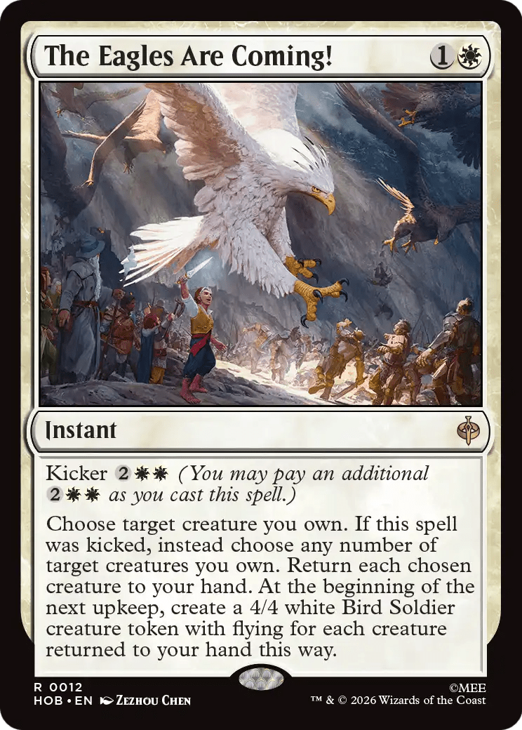 The Eagles Are Coming! [The Hobbit] MTG Single Magic: The Gathering  | Multizone: Comics And Games