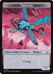 Thopter // Spirit (14) Double-Sided Token [March of the Machine Tokens] MTG Single Magic: The Gathering  | Multizone: Comics And Games