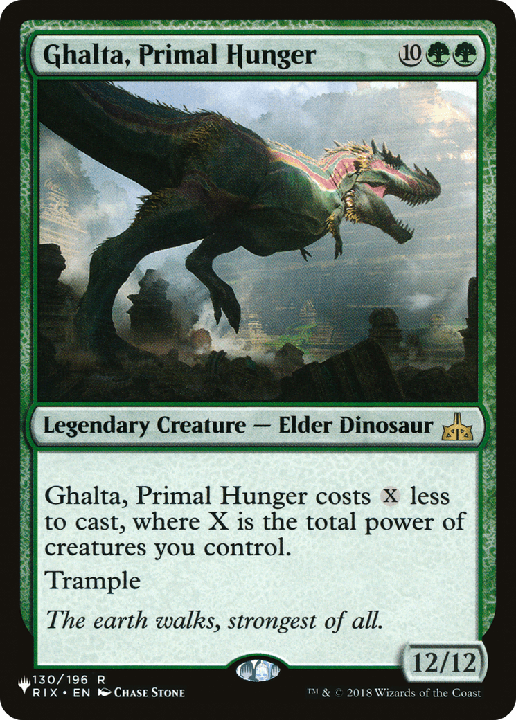 Ghalta, Primal Hunger [The List] MTG Single Magic: The Gathering  | Multizone: Comics And Games