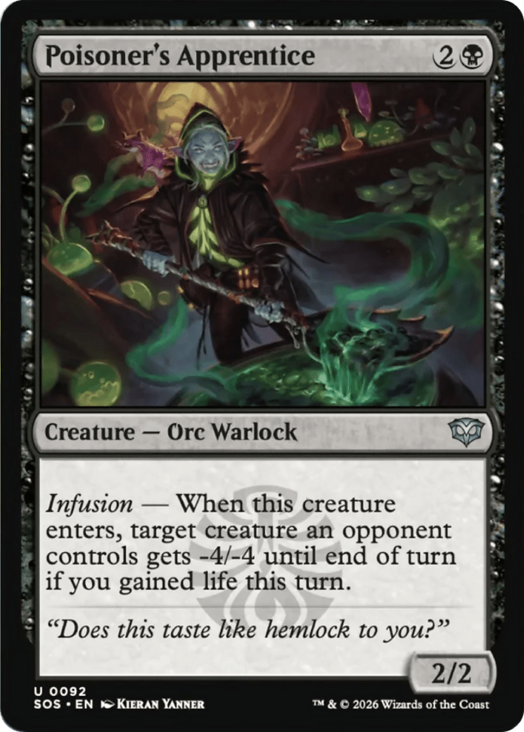 Poisoner's Apprentice [Secrets of Strixhaven] MTG Single Magic: The Gathering  | Multizone: Comics And Games