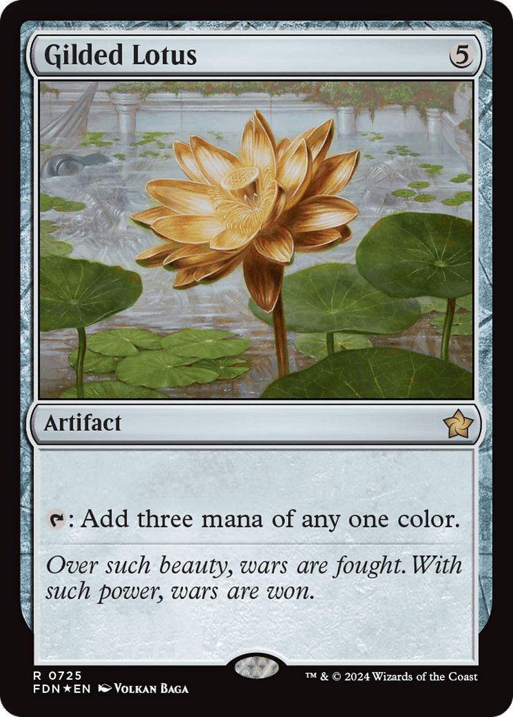 Gilded Lotus [Foundations] MTG Single Magic: The Gathering  | Multizone: Comics And Games