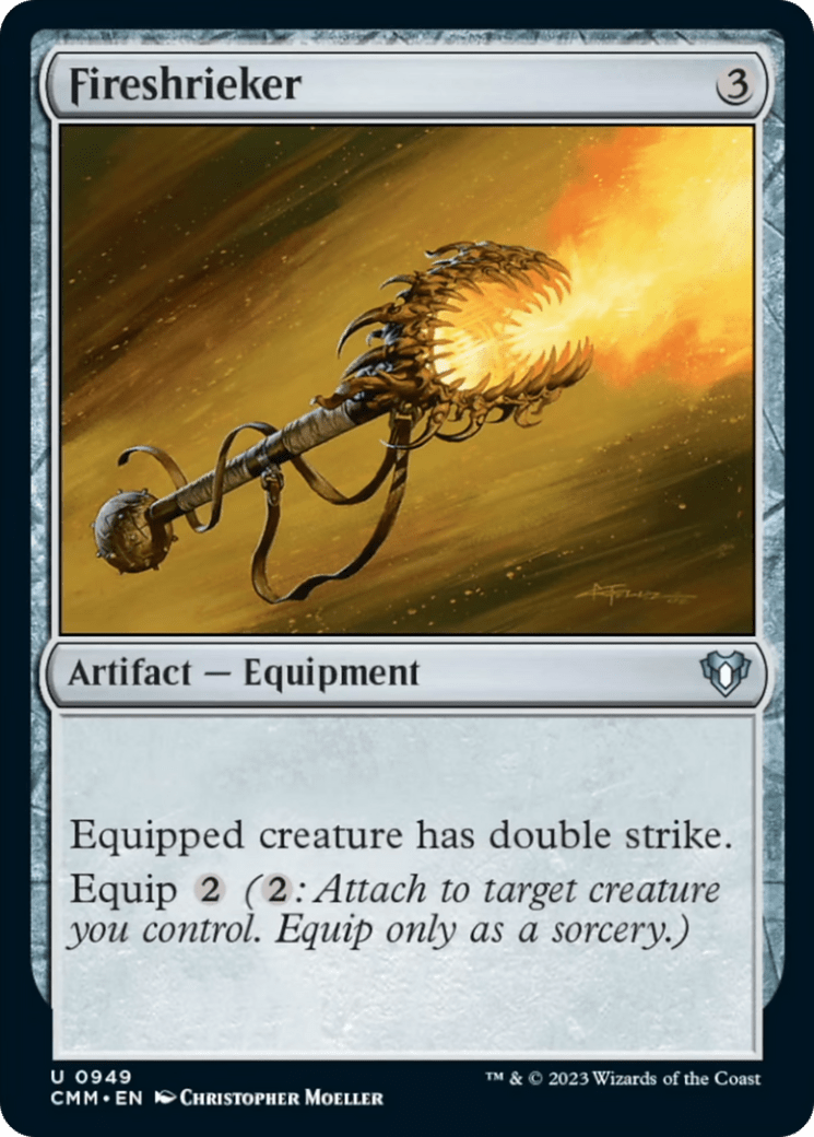 Fireshrieker [Commander Masters] MTG Single Magic: The Gathering  | Multizone: Comics And Games