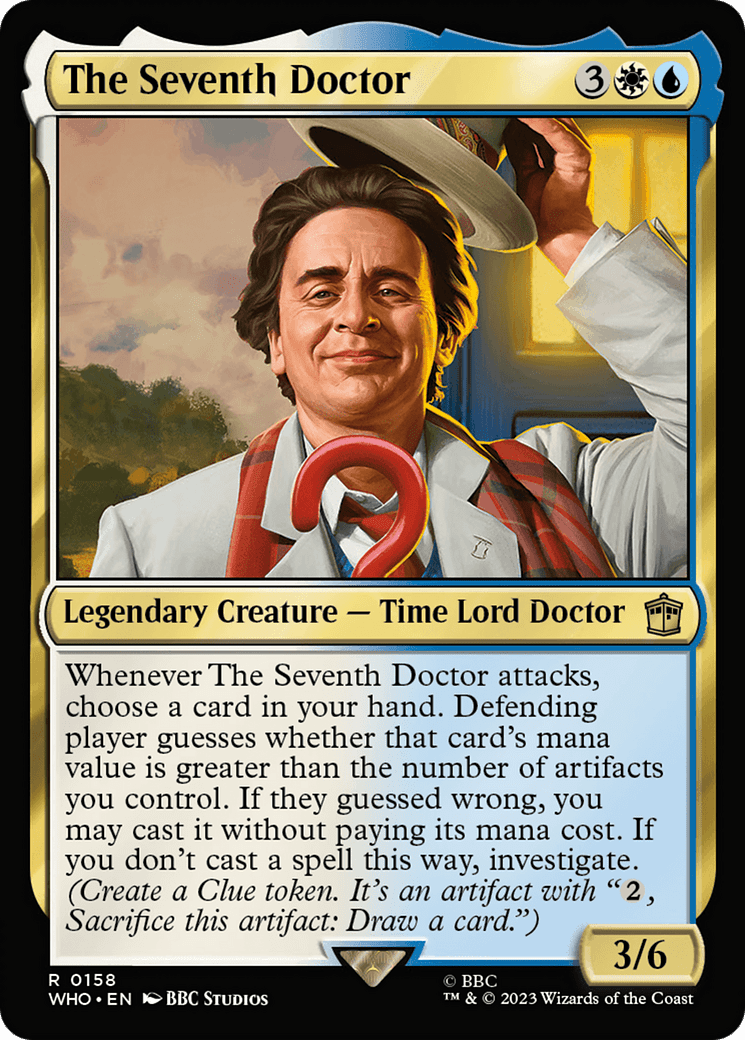 The Seventh Doctor [Doctor Who] MTG Single Magic: The Gathering  | Multizone: Comics And Games