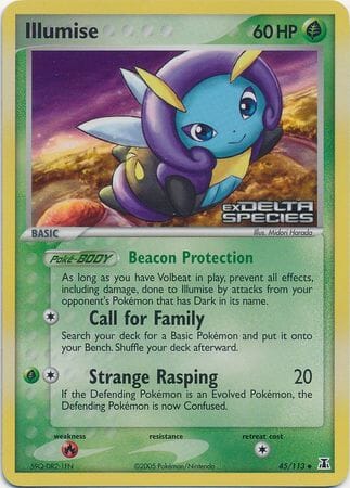 Illumise (45/113) (Stamped) [EX: Delta Species] Pokemon Single Pokémon  | Multizone: Comics And Games