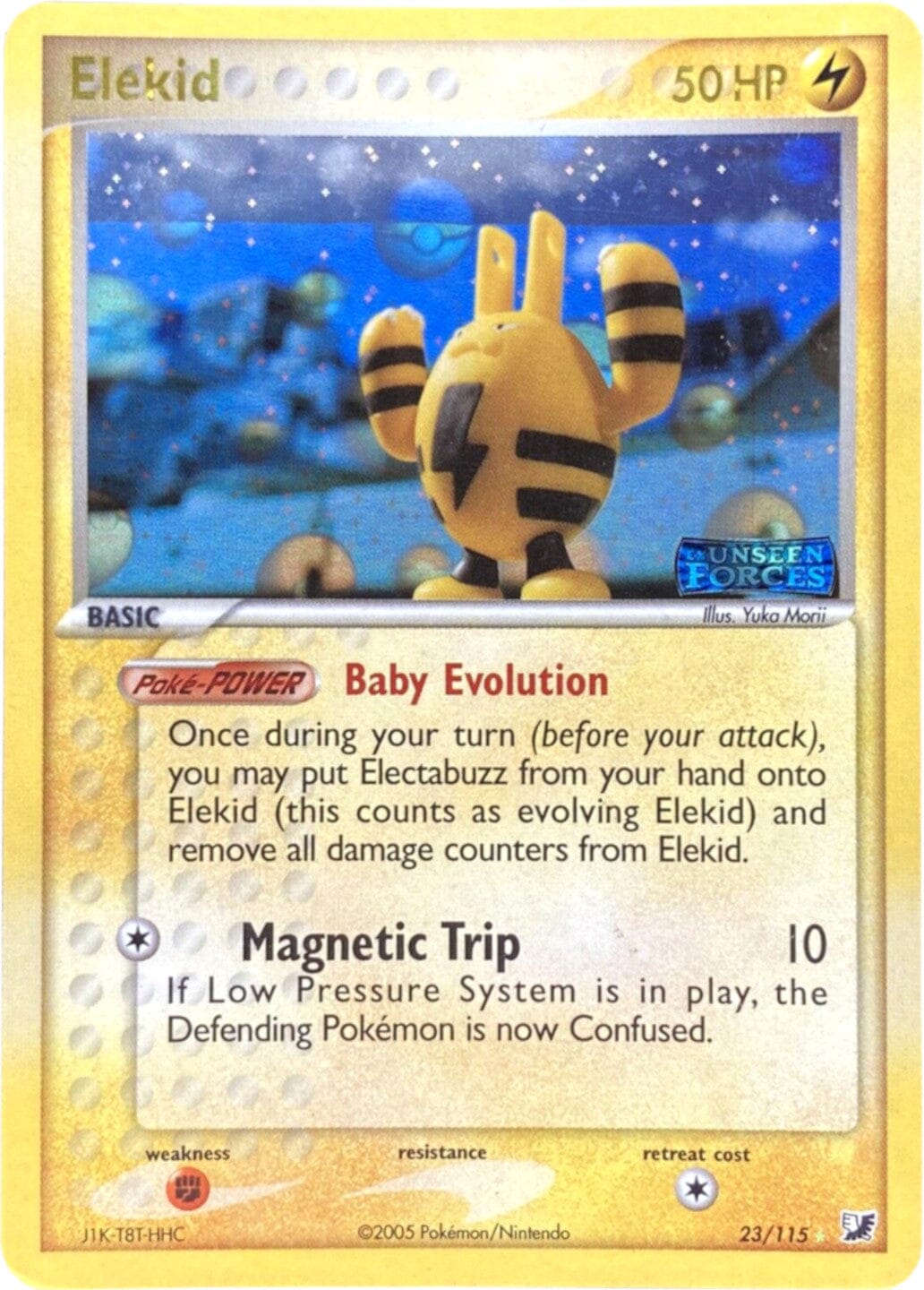 Elekid (23/115) (Stamped) [EX: Unseen Forces] Pokemon Single Pokémon  | Multizone: Comics And Games