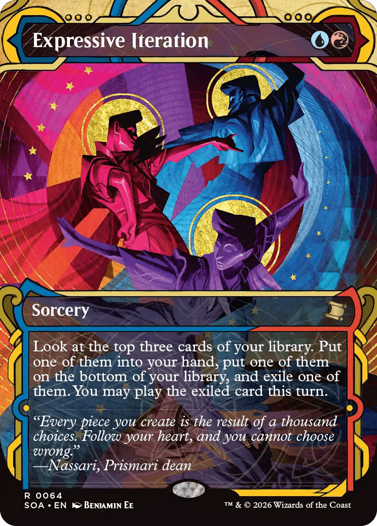 Expressive Iteration [Secrets of Strixhaven: Mystical Archive] MTG Single Magic: The Gathering  | Multizone: Comics And Games