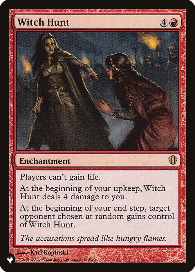 Witch Hunt [The List] MTG Single Magic: The Gathering  | Multizone: Comics And Games