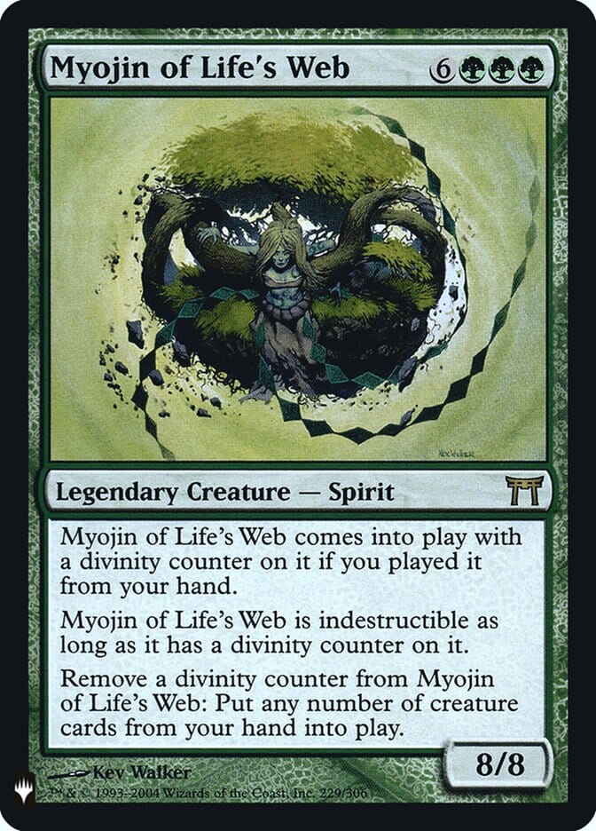 Myojin of Life's Web [Mystery Booster] MTG Single Magic: The Gathering  | Multizone: Comics And Games