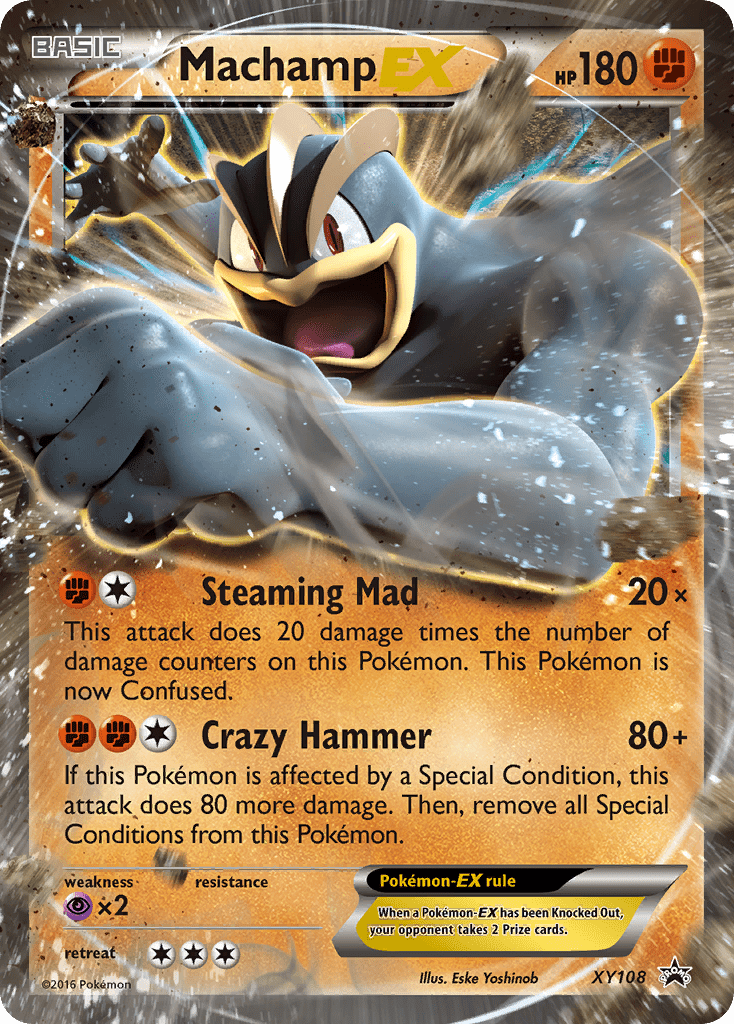 Machamp EX (XY108) [XY: Black Star Promos] Pokemon Single Pokémon  | Multizone: Comics And Games