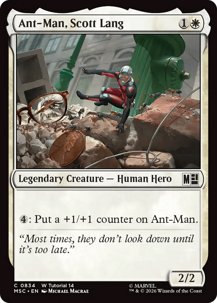 Ant-Man, Scott Lang [Marvel Super Heroes Commander] MTG Single Magic: The Gathering  | Multizone: Comics And Games