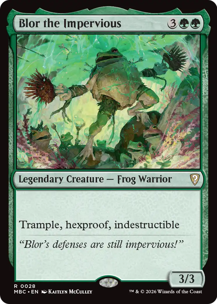 Blor the Impervious [Mystery Booster: Commander Edition] | Multizone: Comics And Games