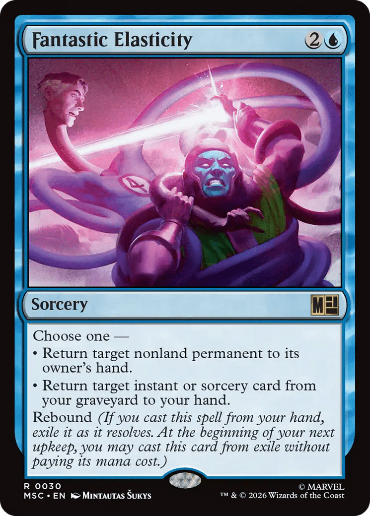 Fantastic Elasticity [Marvel Super Heroes Commander] MTG Single Magic: The Gathering  | Multizone: Comics And Games
