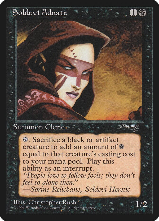 Soldevi Adnate (White Eyes) [Alliances] MTG Single Magic: The Gathering  | Multizone: Comics And Games
