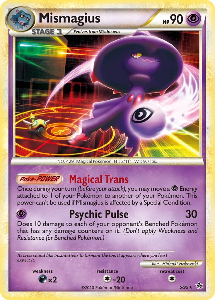 Mismagius (5/95) (Theme Deck Exclusive) [HeartGold & SoulSilver: Unleashed] Pokemon Single Pokémon  | Multizone: Comics And Games