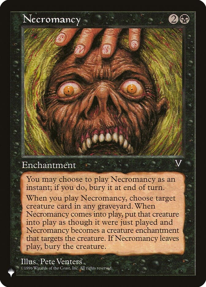 Necromancy [The List] MTG Single Magic: The Gathering  | Multizone: Comics And Games
