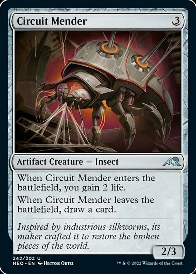 Circuit Mender [Kamigawa: Neon Dynasty] MTG Single Magic: The Gathering  | Multizone: Comics And Games