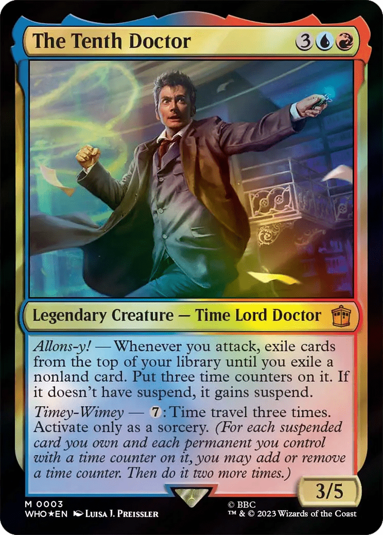 The Tenth Doctor [Doctor Who] MTG Single Magic: The Gathering  | Multizone: Comics And Games