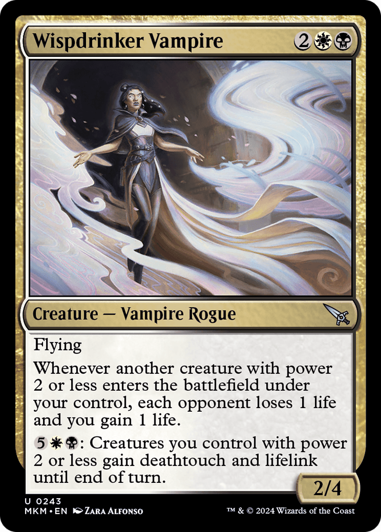 Wispdrinker Vampire [Murders at Karlov Manor] MTG Single Magic: The Gathering  | Multizone: Comics And Games