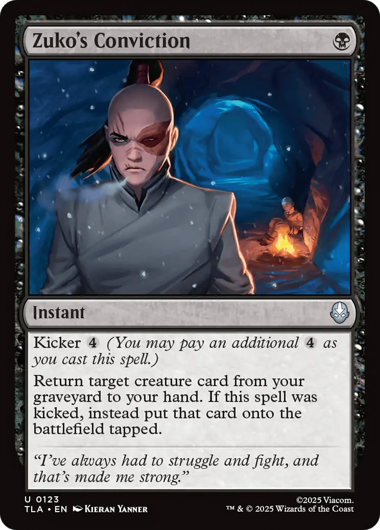 Zuko's Conviction [Avatar: The Last Airbender] MTG Single Magic: The Gathering  | Multizone: Comics And Games
