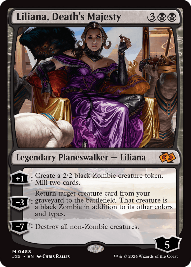 Liliana, Death's Majesty [Foundations Jumpstart] MTG Single Magic: The Gathering  | Multizone: Comics And Games