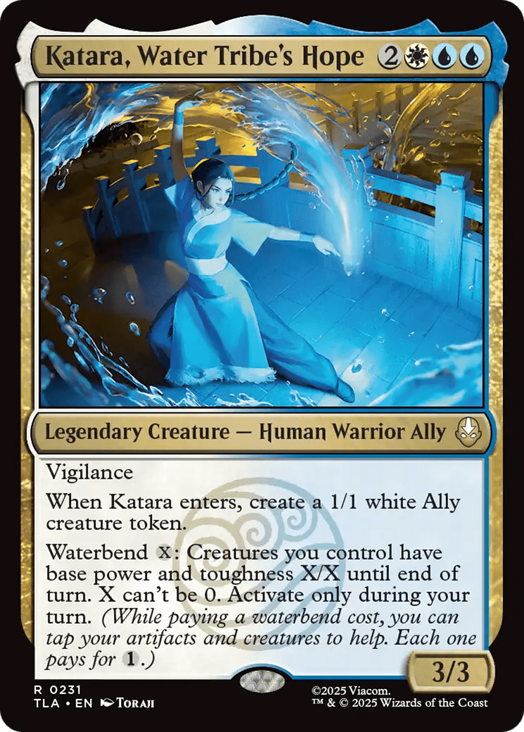 Katara, Water Tribe's Hope [Avatar: The Last Airbender] MTG Single Magic: The Gathering  | Multizone: Comics And Games
