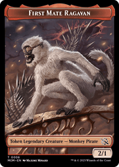 First Mate Ragavan // Thopter Double-Sided Token [March of the Machine Tokens] MTG Single Magic: The Gathering  | Multizone: Comics And Games