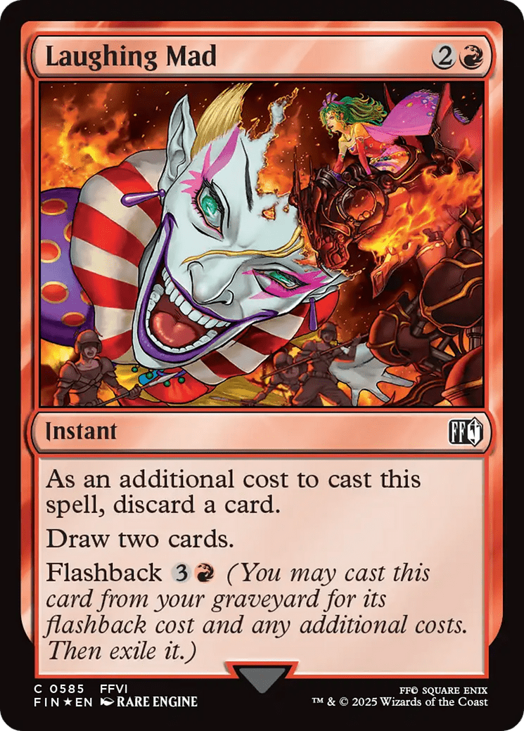 Laughing Mad (Surge Foil) [FINAL FANTASY] MTG Single Magic: The Gathering  | Multizone: Comics And Games