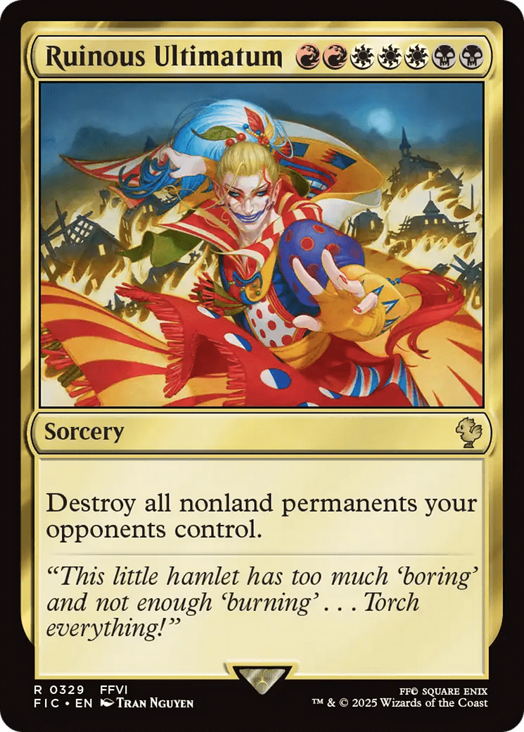 Ruinous Ultimatum [FINAL FANTASY Commander] MTG Single Magic: The Gathering  | Multizone: Comics And Games