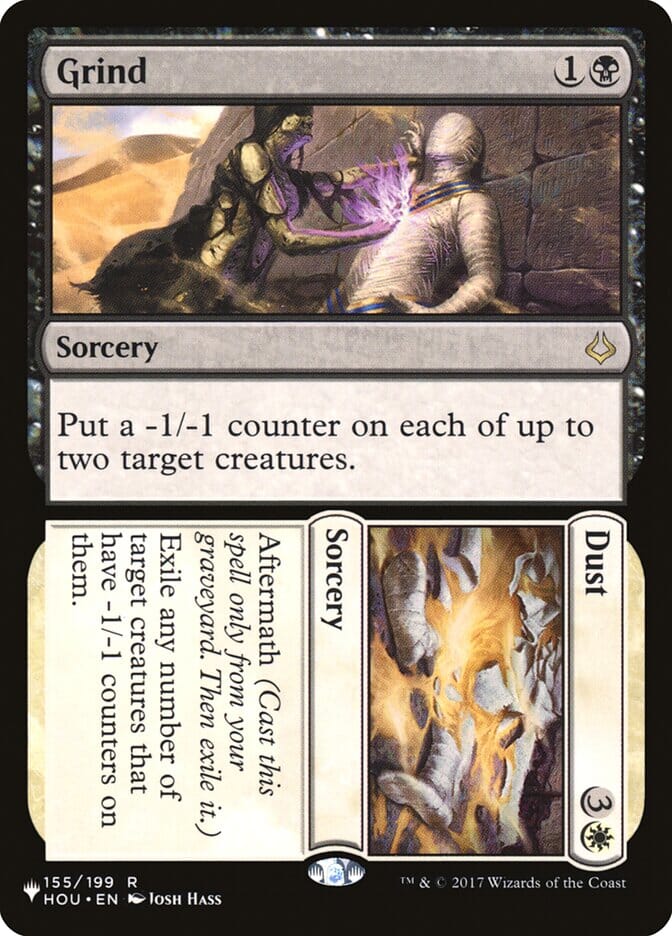 Grind // Dust [The List] MTG Single Magic: The Gathering  | Multizone: Comics And Games